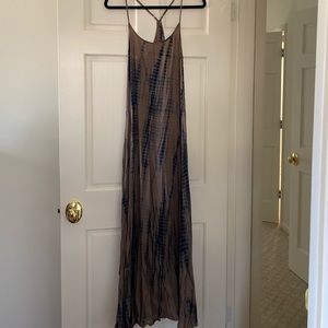 Chan Luu blue/brown maxi